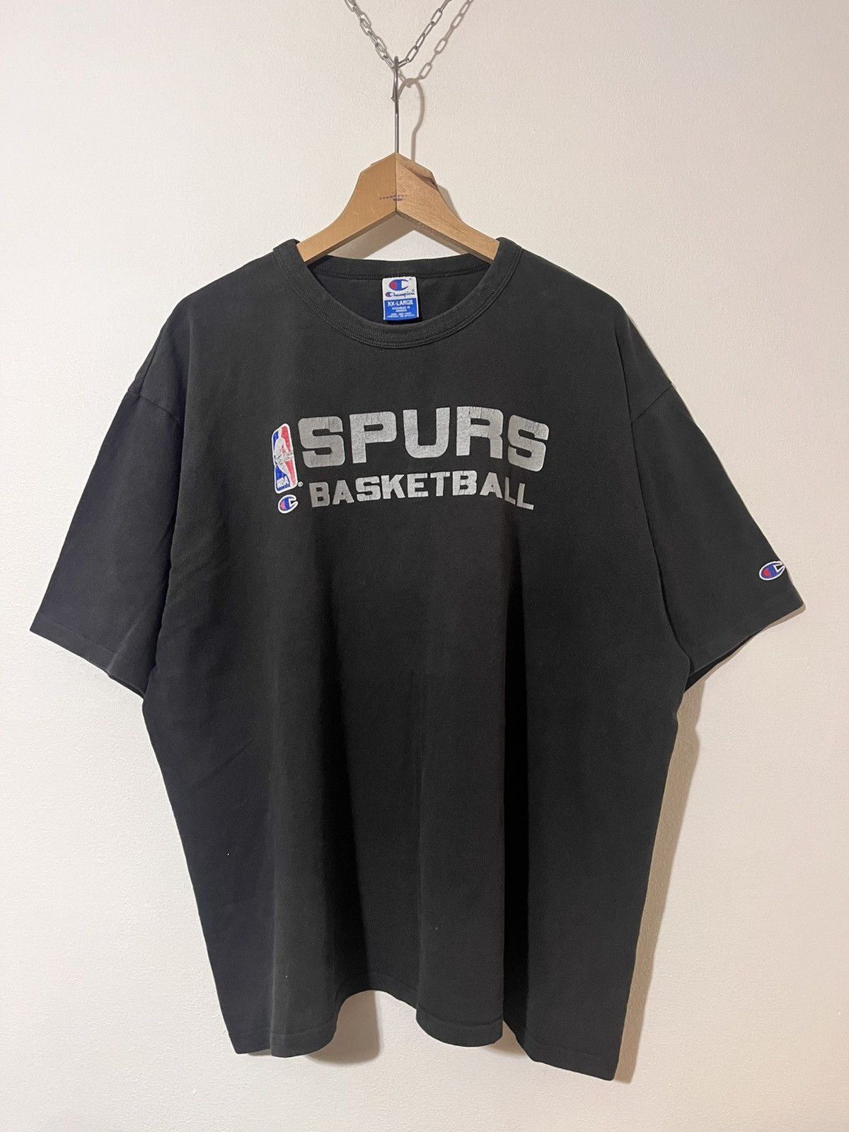 Champion 🏀 Vintage 90s Champion San Antonio Spurs XXL SINGLE STITCH Size US XXL / EU 58 / 5 - 1 Thumbnail