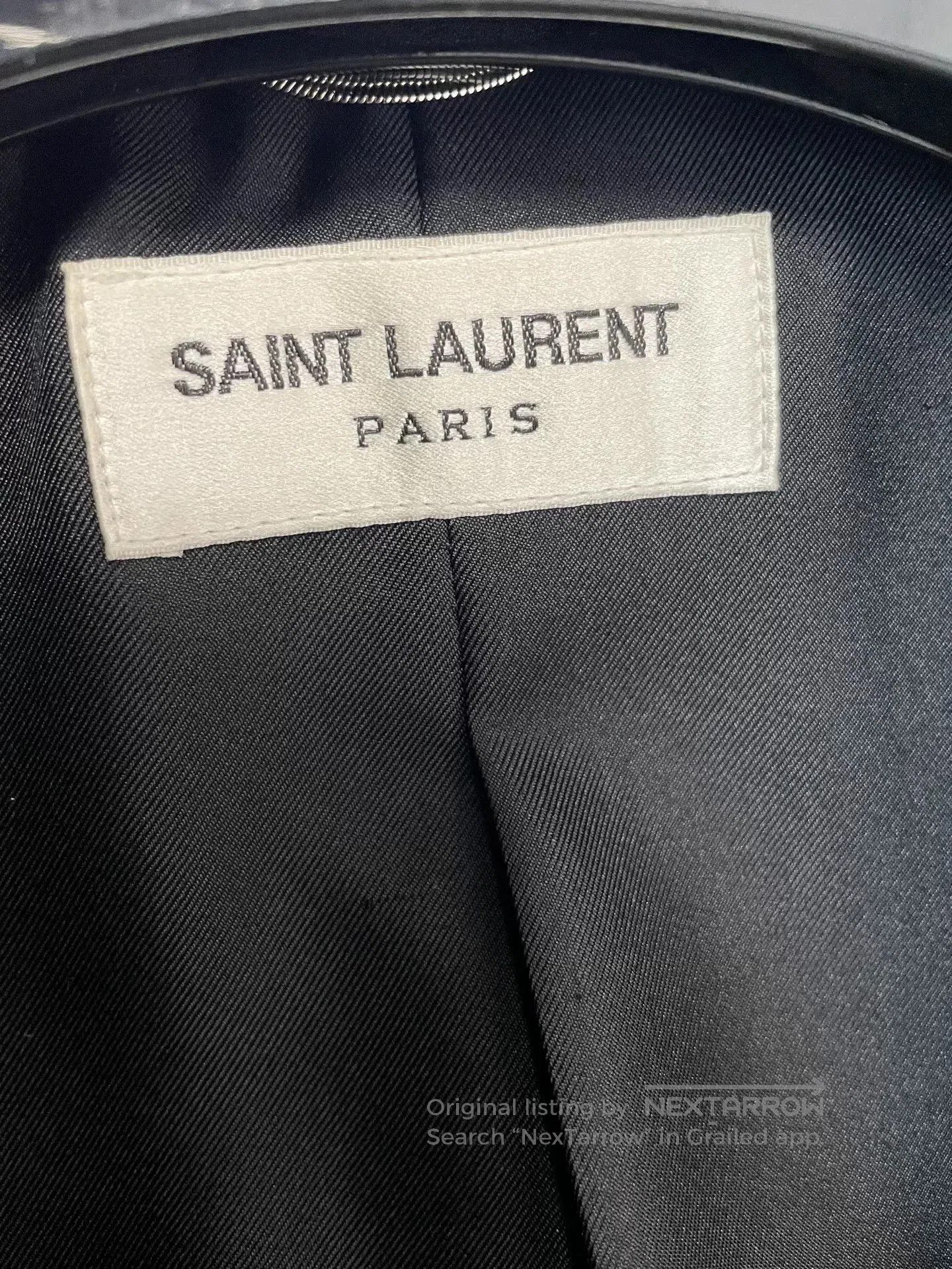 Saint Laurent Paris Saint Laurent SLP Sheepskin Wool Blazer. Size US M / EU 48-50 / 2 - 4 Thumbnail