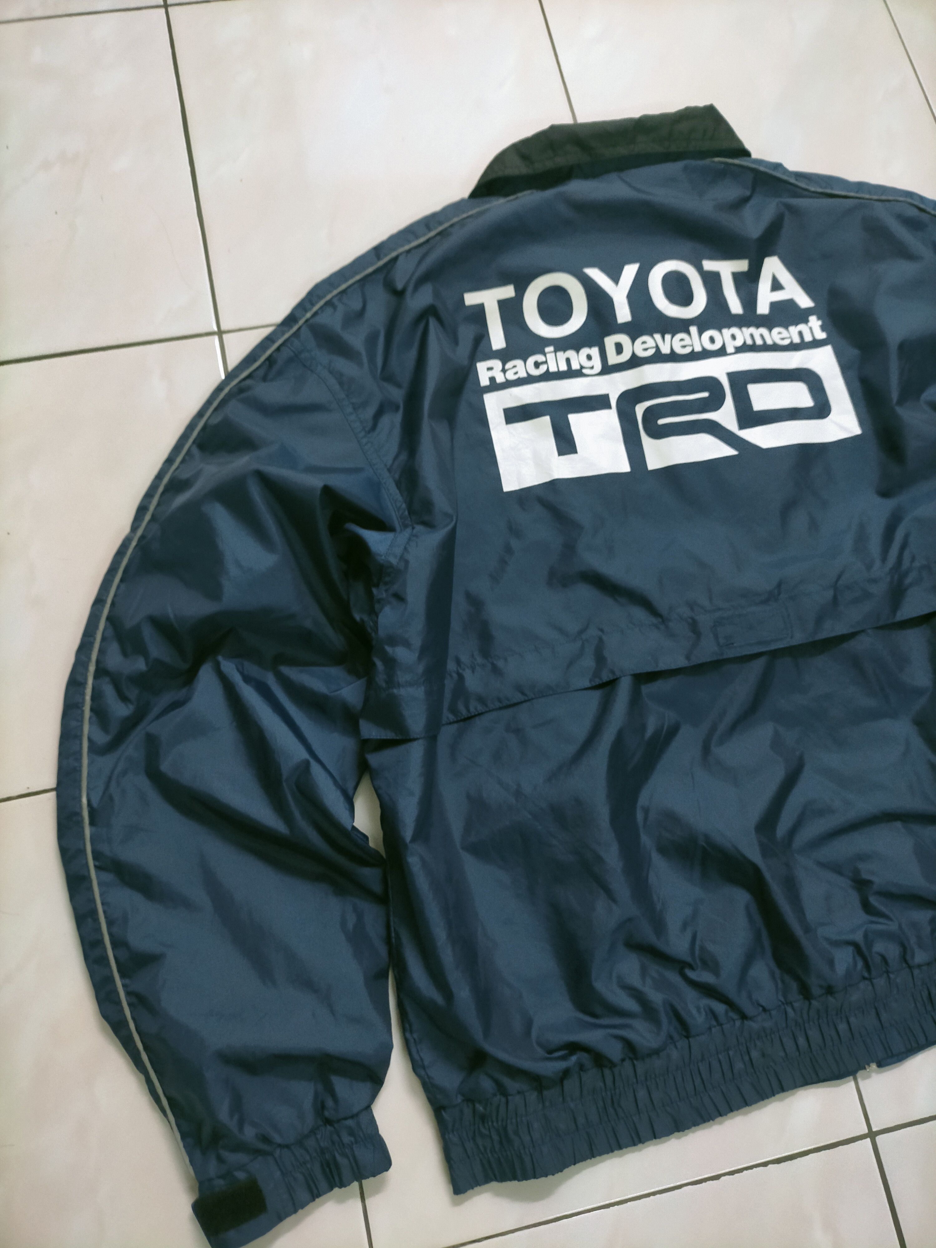 Vintage 🔥 Vintage Toyota TRD Racing Development Navy Blue Jacket Size US L / EU 52-54 / 3 - 4 Thumbnail