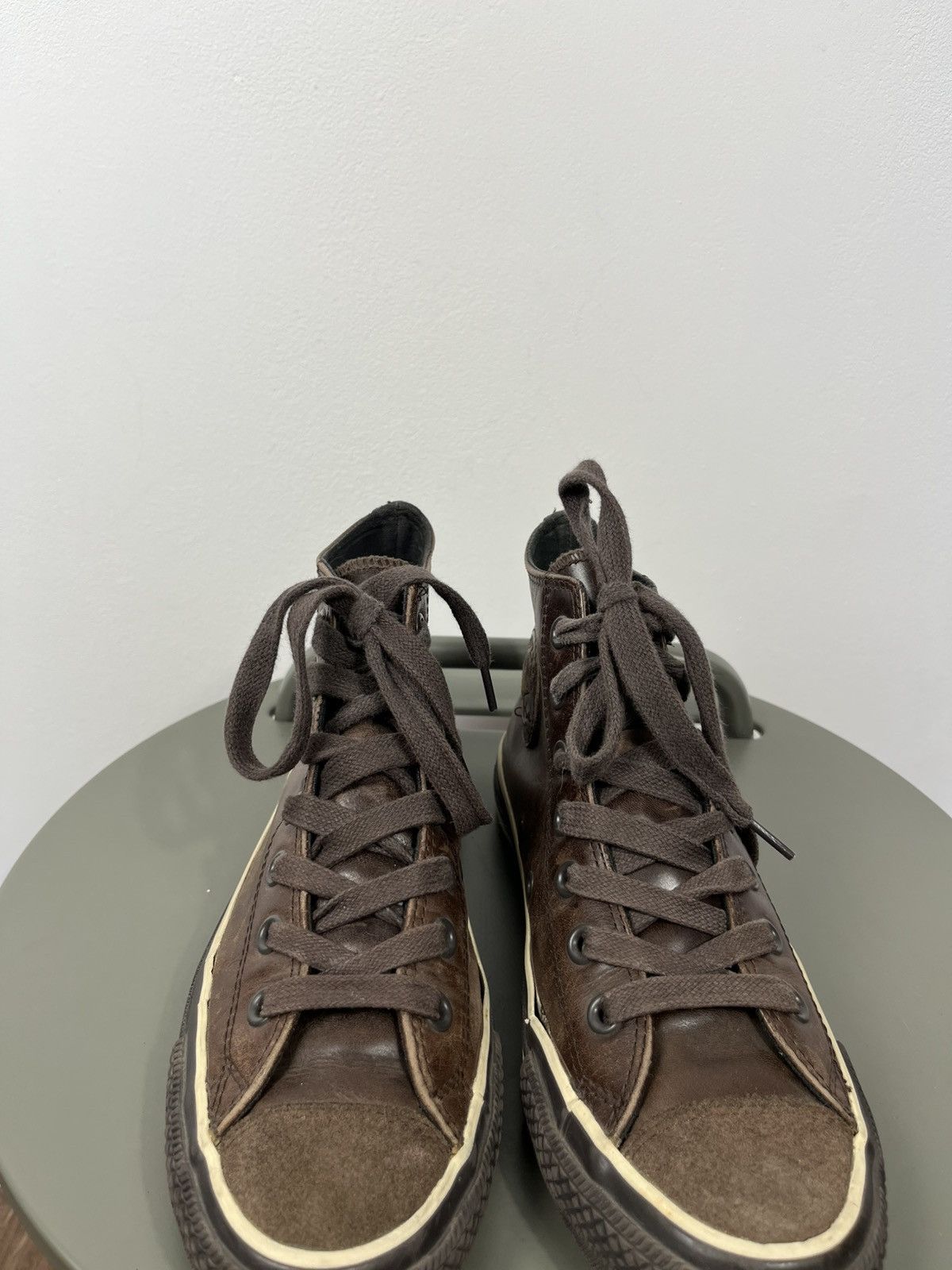 Converse Vintage Converse All Star Leather High Top Sneakers EU 38 Size US 7.5 / IT 37.5 - 5 Thumbnail