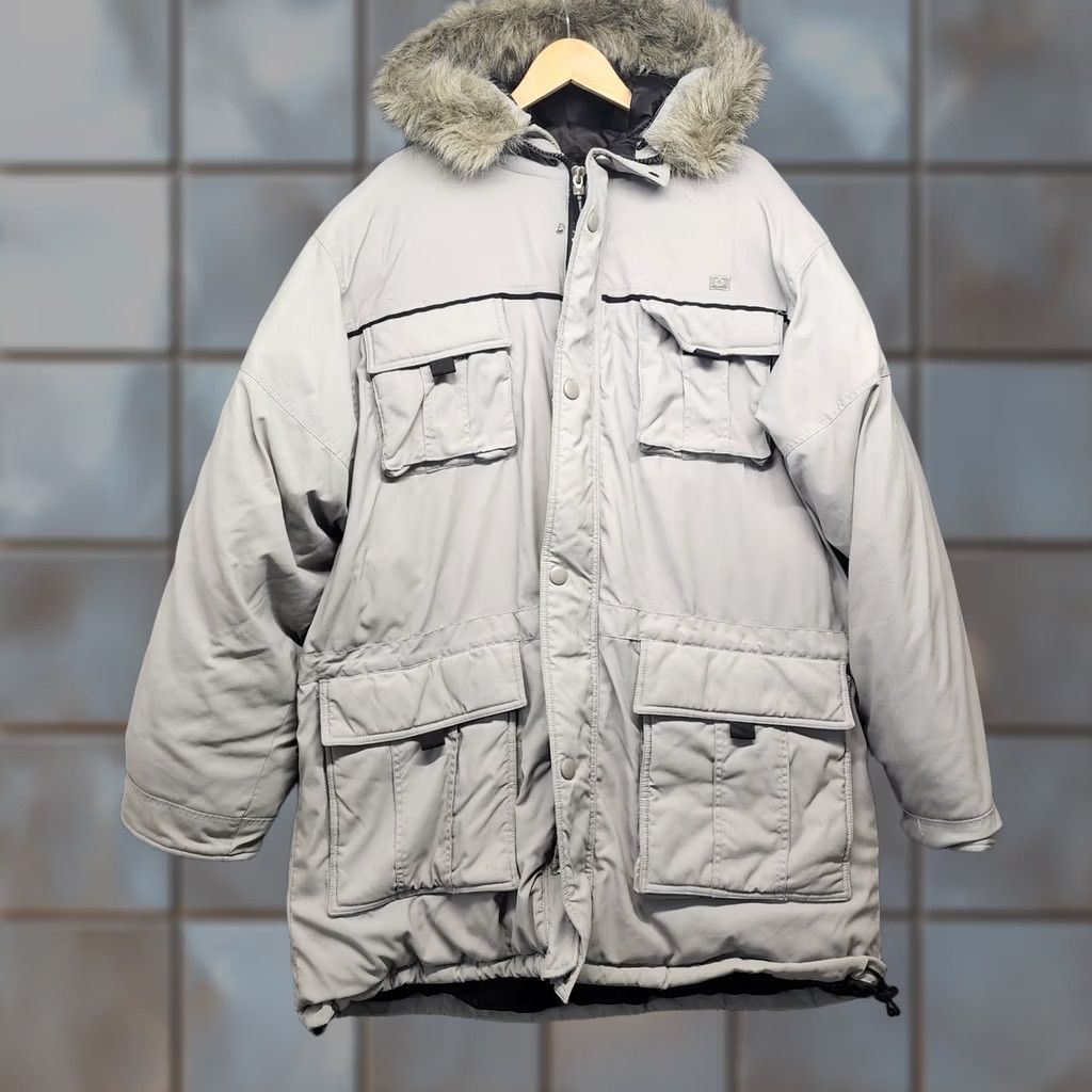 Southpole Southpole Parka Coat Winter Outdoors XL Grey Mens Size US XL / EU 56 / 4 - 1 Thumbnail