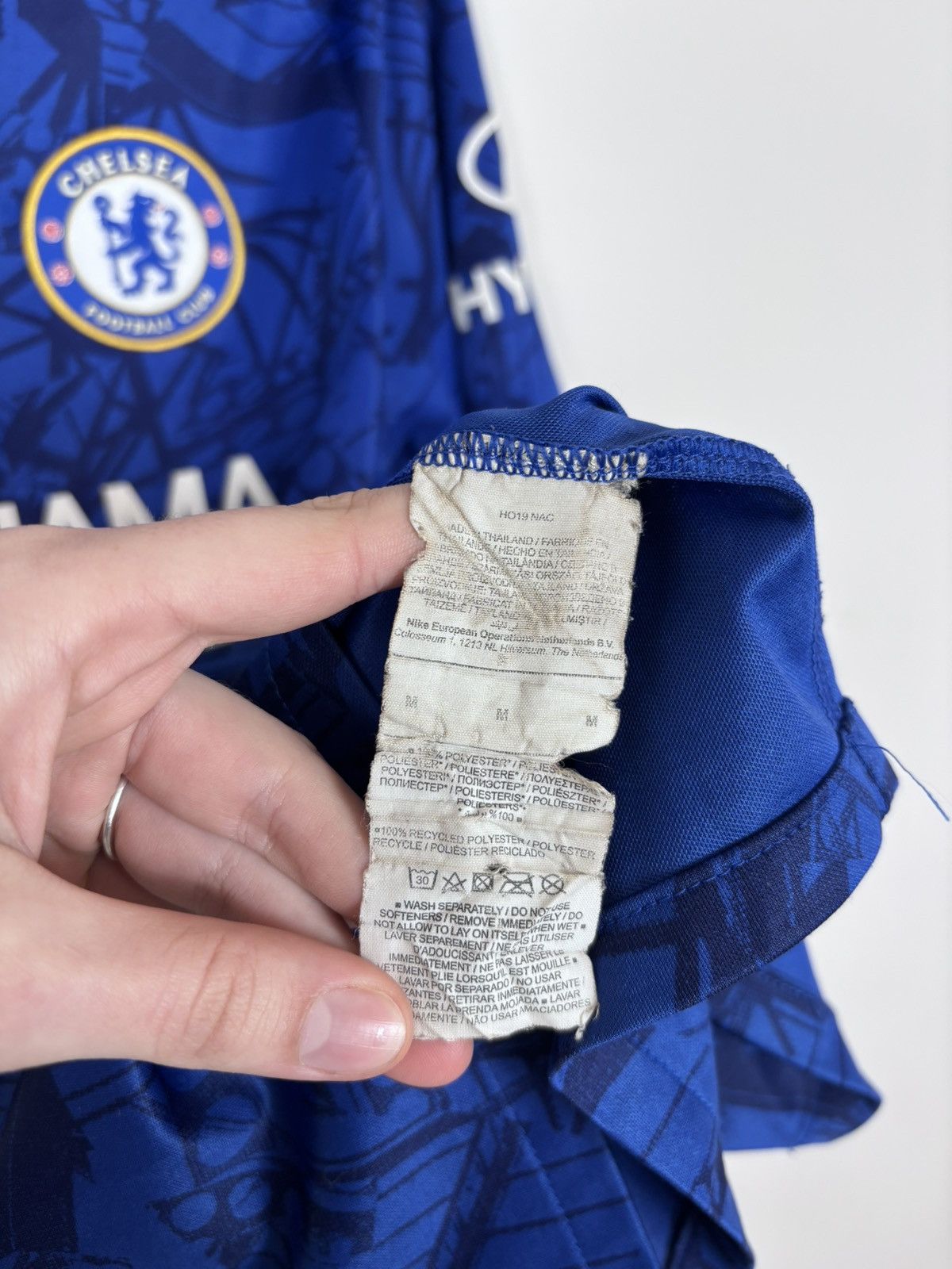 Nike Nike Chelsea 2019/2020 Home Hudson-Odoi #20 Soccer Jersey Size US M / EU 48-50 / 2 - 16 Thumbnail