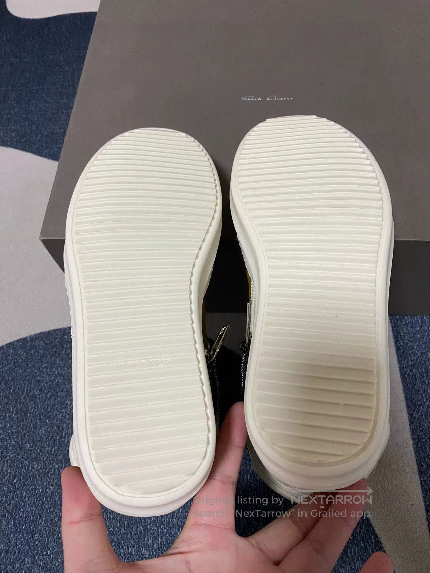 Rick Owens rick owens yellow high-top sneakers. Size US 7.5 / EU 40-41 - 4 Thumbnail