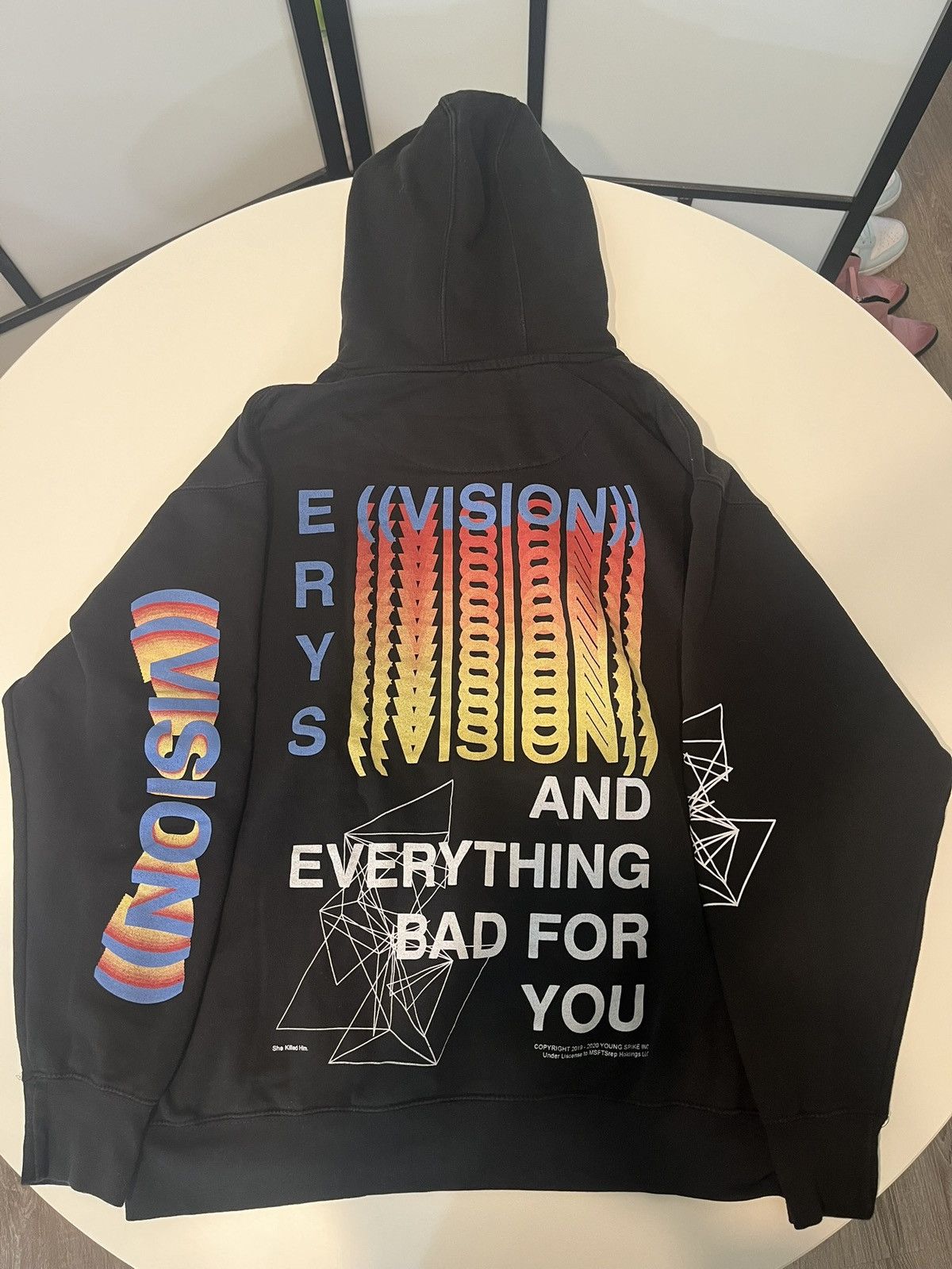 Msftsrep Jaden Smith x MSFTSrep SYRE/ERYS Vision Album Hoodie – XL Size US XL / EU 56 / 4 - 5 Thumbnail