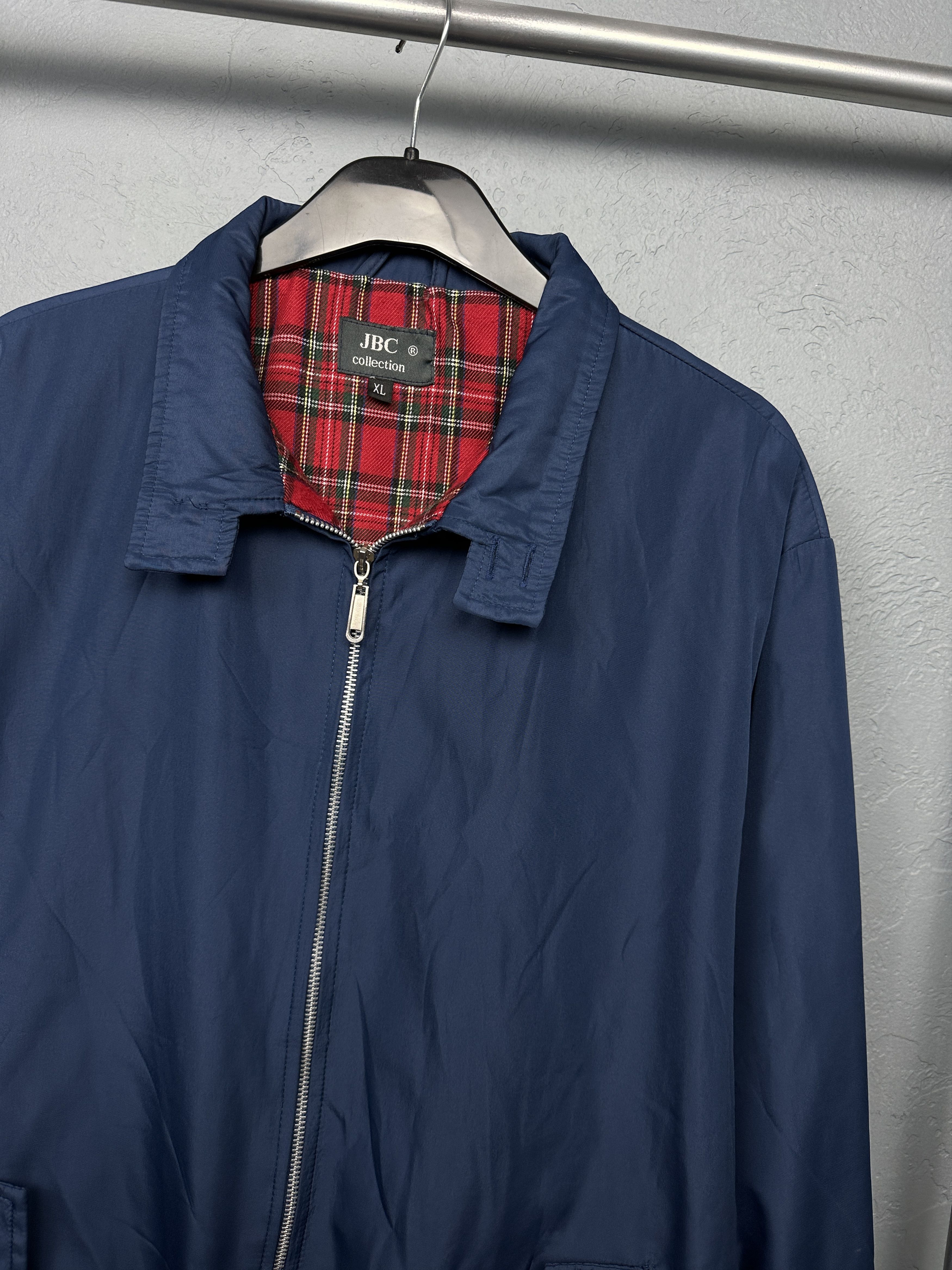 New England Outerwear × Vintage Vintage England Plaid Lined Collared Bomber Jacket Size US XL / EU 56 / 4 - 2 Thumbnail