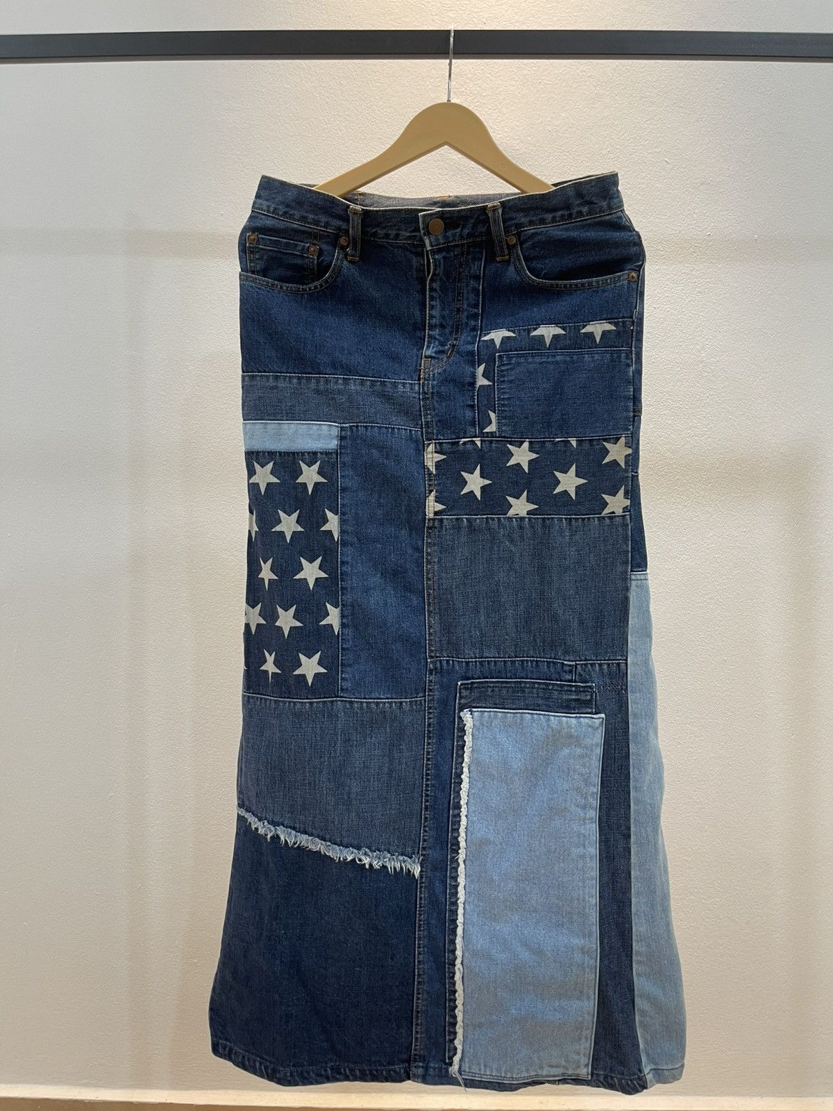Hysteric Glamour Hysteric Glamour Kinky Star Patchwork Long Skrit Size 30" / US 8 / IT 44 - 1 Thumbnail