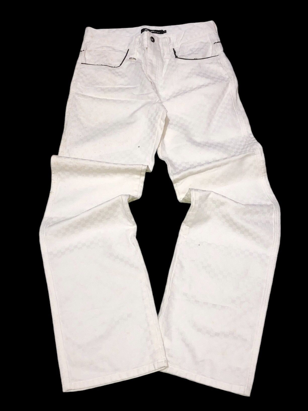 Japanese Brand × Roots Root Three Style ~ Checkerboard Motive Size US 28 / EU 44 - 3 Thumbnail
