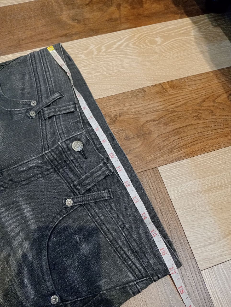 Tornado Mart TORNADO MART STRETCH DENIM JEANS GREY FADE JAPAN DESIGNER Size 34" / US 12 / IT 48 - 14 Thumbnail