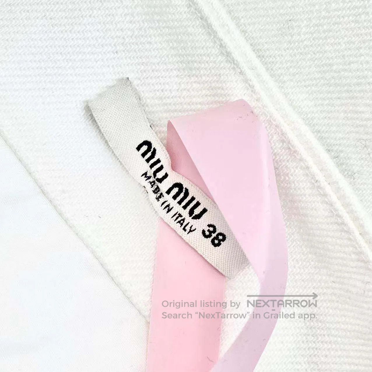 Miu Miu Miu Miu Letter logo diamond buckle cut-out sleeveless dres Size XS / US 0-2 / IT 36-38 - 4 Thumbnail