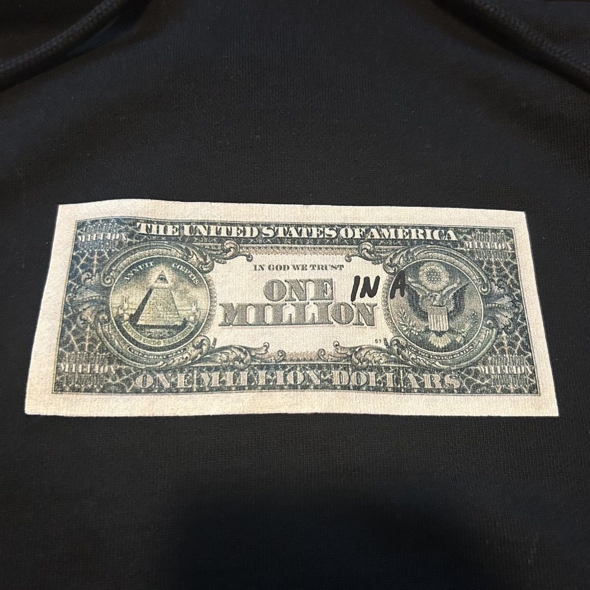 Vetements Vetements One In A Million Hoodie Black Size US S / EU 44-46 / 1 - 2 Thumbnail