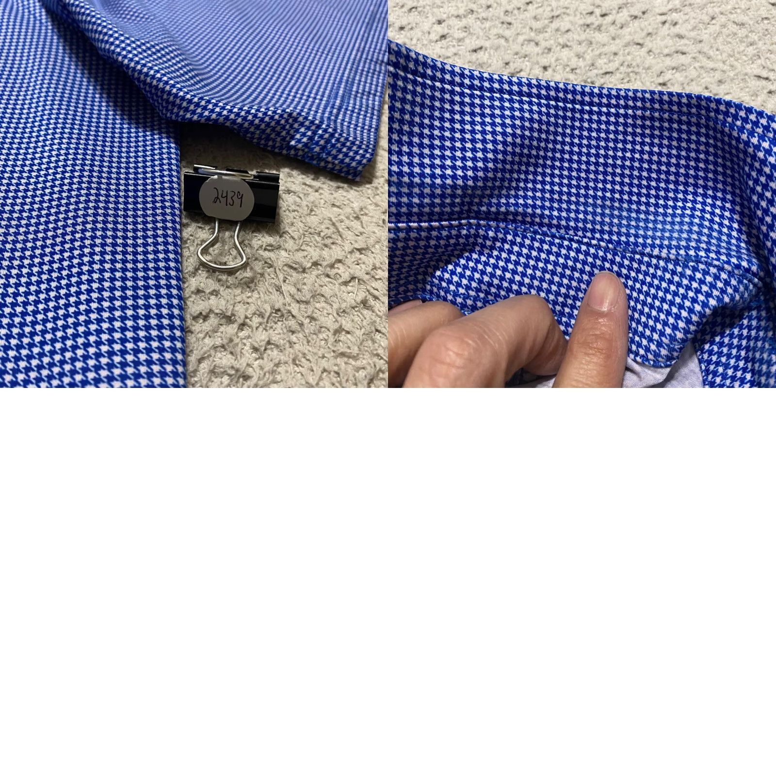 Footjoy FootJoy Polo Shirt Golf Blue Plaid Short Sleeve 2XL Mens Size US XXL / EU 58 / 5 - 9 Thumbnail