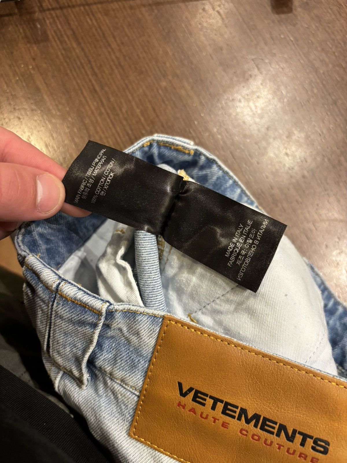 Vetements Vetements Transformer Cargo Denim Jeans Size 24" / US 00 / IT 34 - 8 Thumbnail