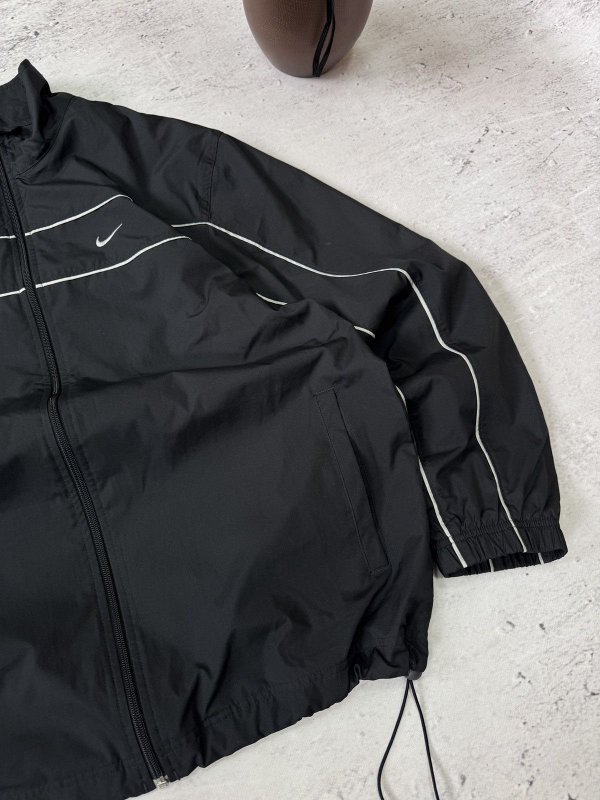 Nike × Vintage NIKE VINTAGE BASIC LOGO OVERSIZE BAGGY LIGHT JACKET Size US L / EU 52-54 / 3 - 4 Thumbnail