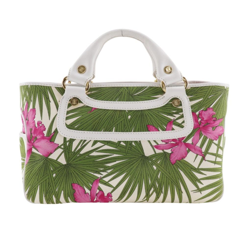 Celine Celine CELINE Boogie Canvas Handbag Textile Handbag DUTY FREE for USA Size ONE SIZE - 1 Thumbnail