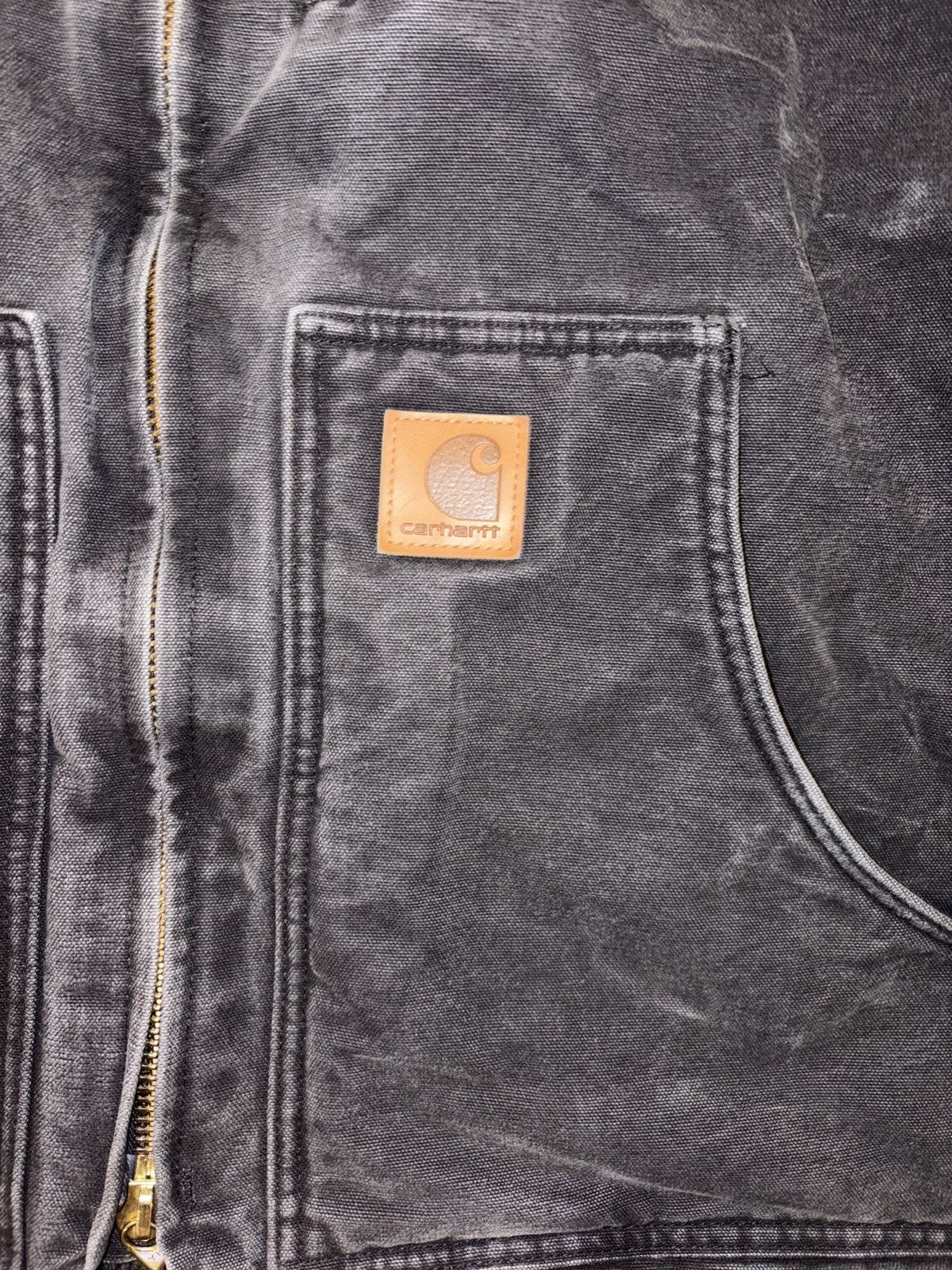 Carhartt Carhartt Work Jacket Full Zip sherpa lined C61 3XL Size US XXL / EU 58 / 5 - 12 Thumbnail