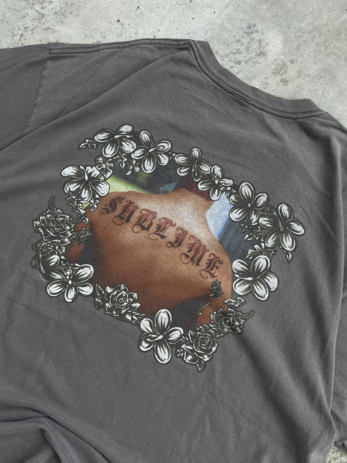 Band Tees Vintage Sublime Self Titled Gray 2 Graphic T-Shirt Size US XL / EU 56 / 4 - 2 Thumbnail