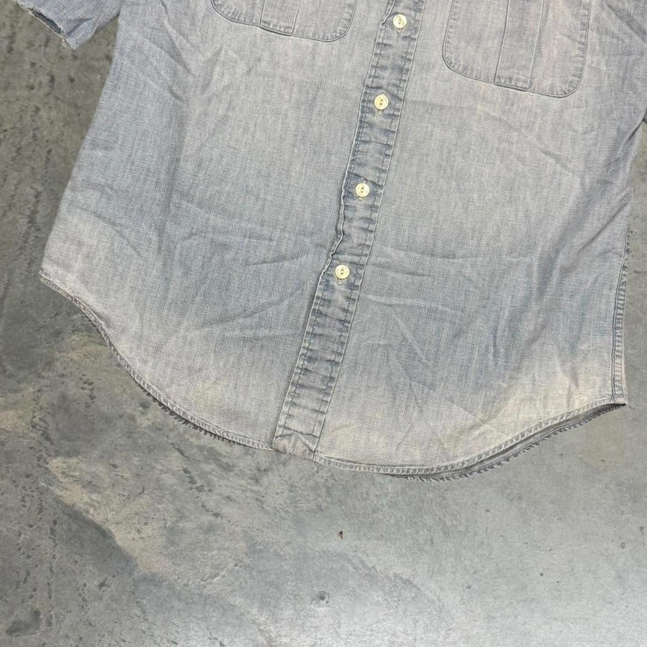 Polo Ralph Lauren × Vintage Vintage 90s Polo by Ralph Lauren Denim Button Up Shirt Size US M / EU 48-50 / 2 - 3 Thumbnail