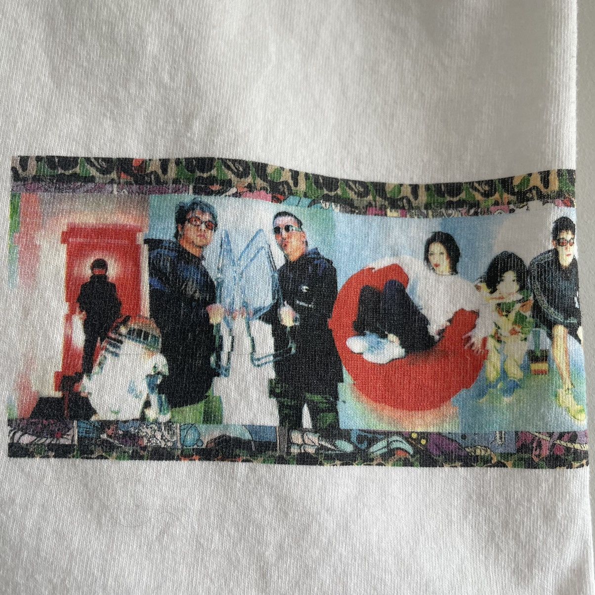 Bape × Futura × Kaws 1/30 RARE Bape x Kaws x more Popeye Angry Ape Collage Tee Size US S / EU 44-46 / 1 - 7 Thumbnail