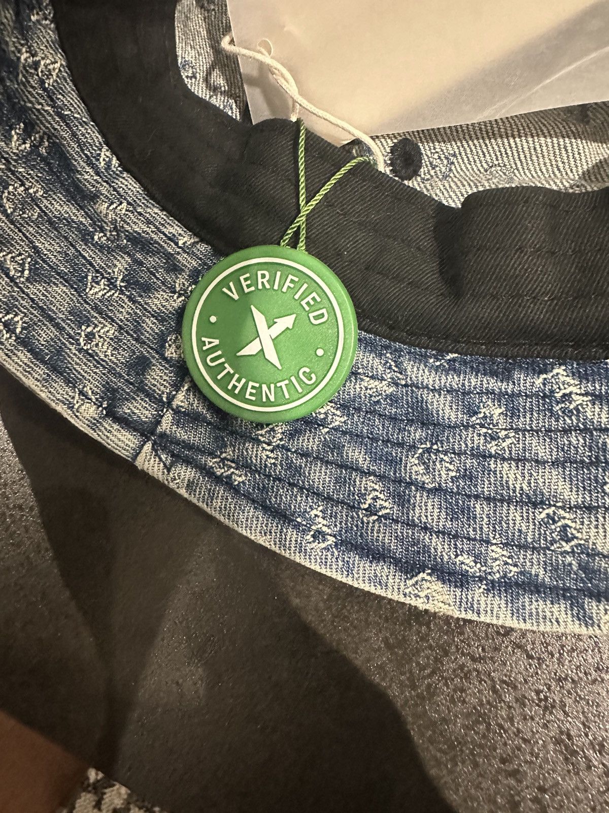 Supreme Supreme Jacquard Logos Denim Crusher Size ONE SIZE - 3 Thumbnail