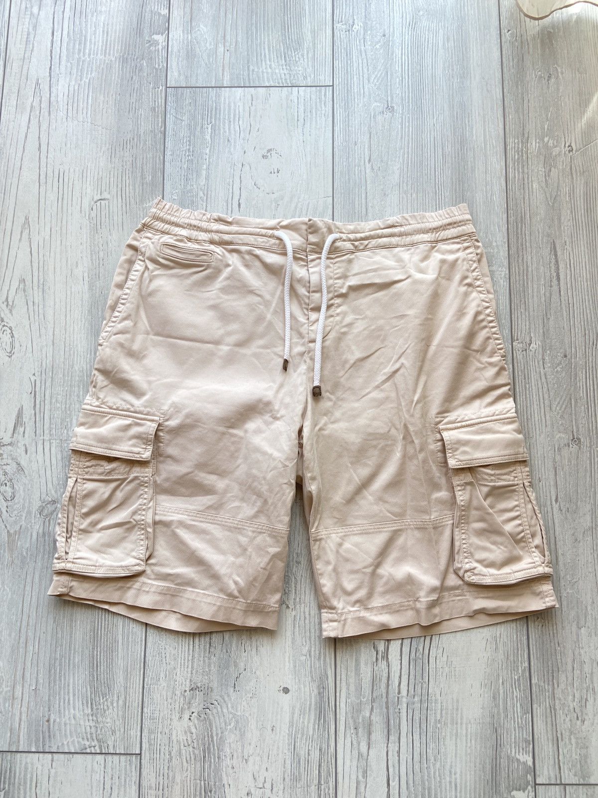 Brunello Cucinelli Brunello Cucinelli Cargo Shorts Size US 38 / EU 54 - 1 Thumbnail
