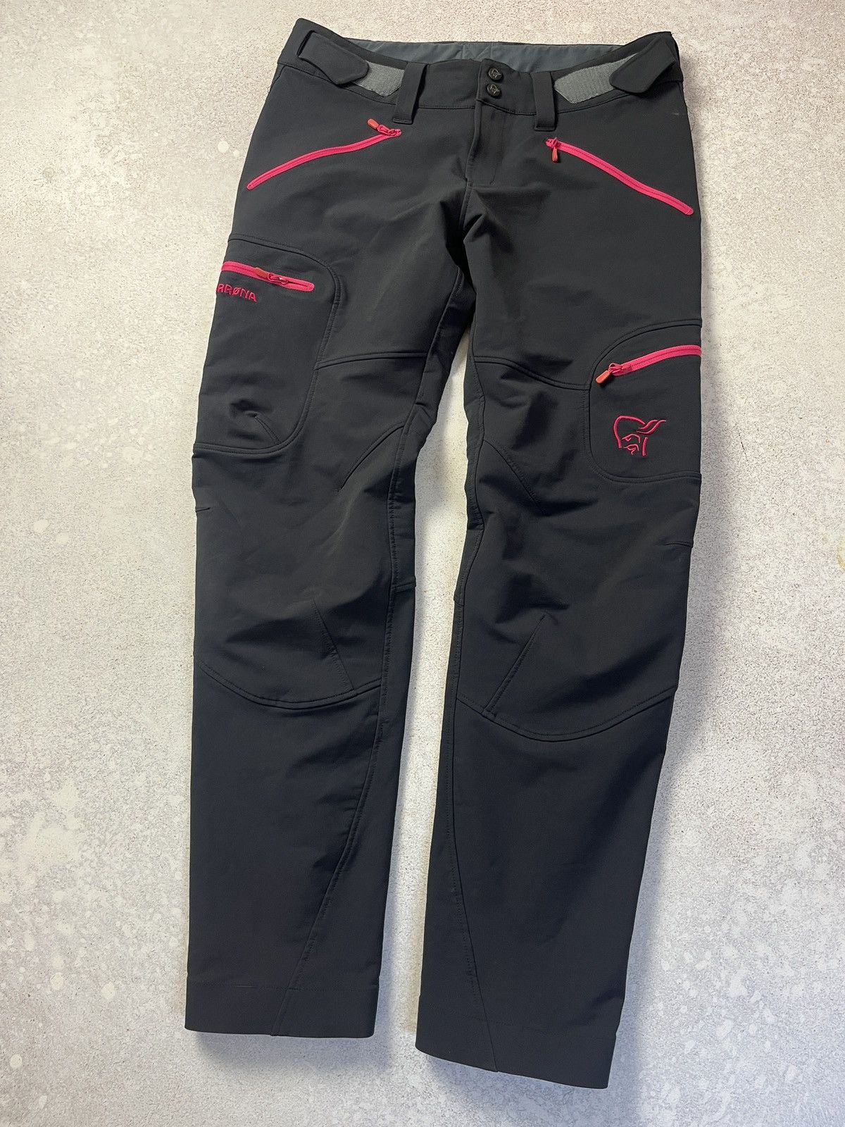 Norrona Norrona Pants Svalbard Flex1 Softshell Outdoor Hiking Size 28" / US 6 / IT 42 - 1 Thumbnail