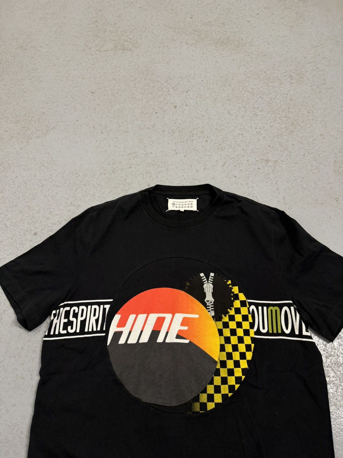 Maison Margiela Maison Margiela AW16 Cycling Print T-Shirt Size US M / EU 48-50 / 2 - 11 Thumbnail