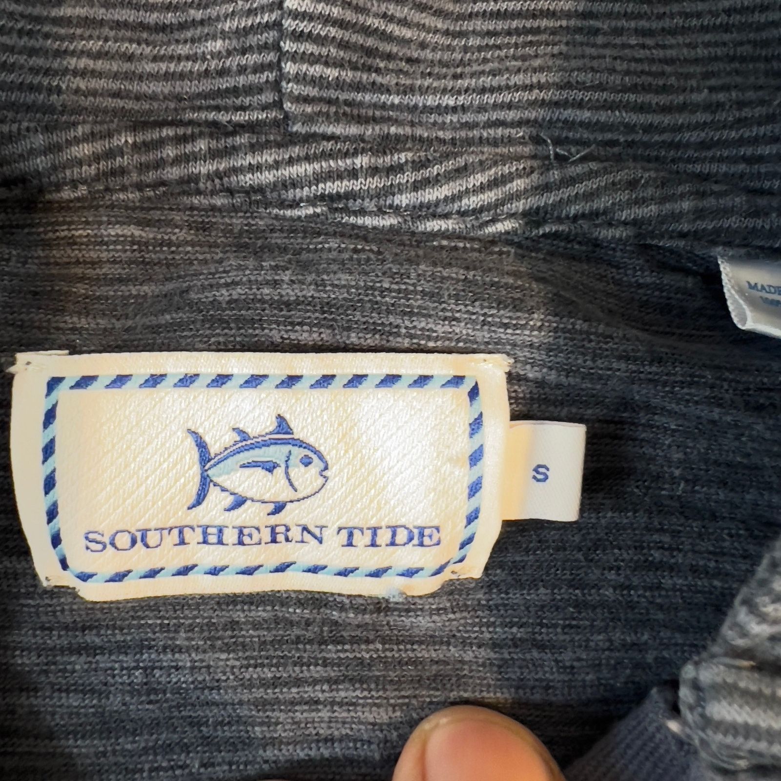 Southern Tide Southern Tide Hoodie Sweatshirt S Drawstring Hood Henley Size US S / EU 44-46 / 1 - 2 Thumbnail