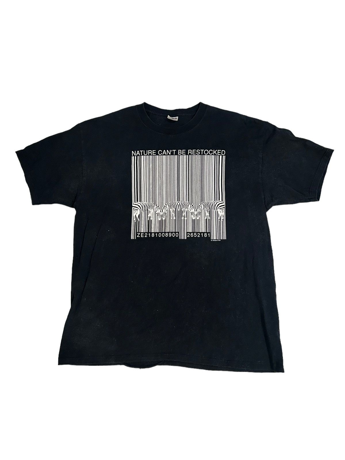 90S USA製 NATURE CANT BE RESTOCKED XL Vintage 90s NATURE CANT Be RESTOCKED Save Wildlife Love