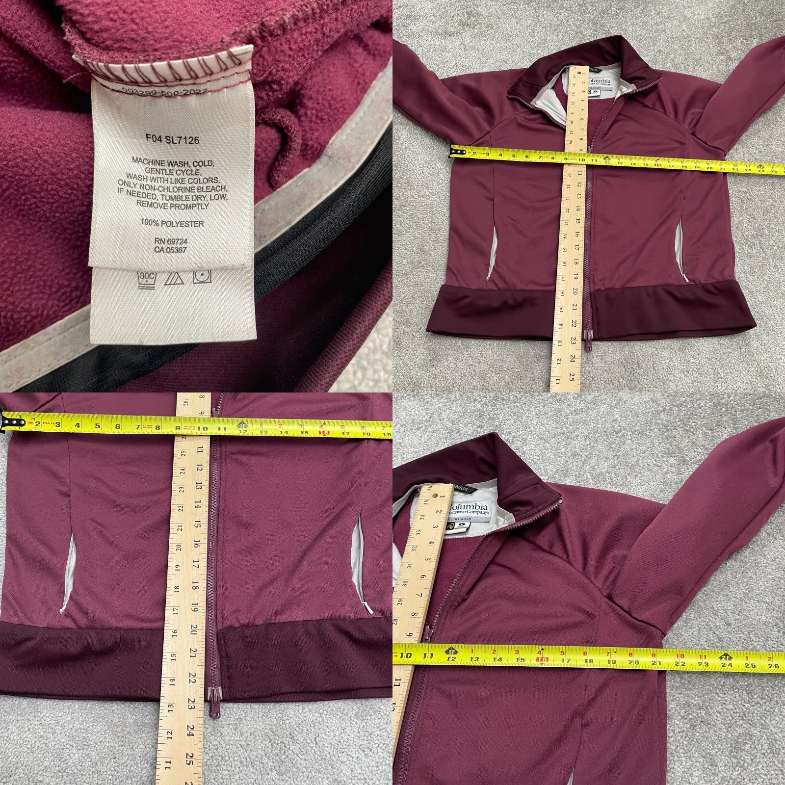 Vintage Columbia Titanium Interchange Jacket Womens Large Red Full Zip Pockets Outdoor Seasonal Outdoor Size L / US 10 / IT 46 - 8 Thumbnail