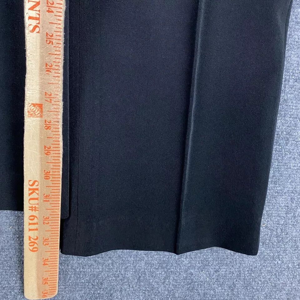 Other Vertigo Paris Pants Women's Size 12 Black Mid Rise Adults Size 34" / US 12 / IT 48 - 6 Thumbnail