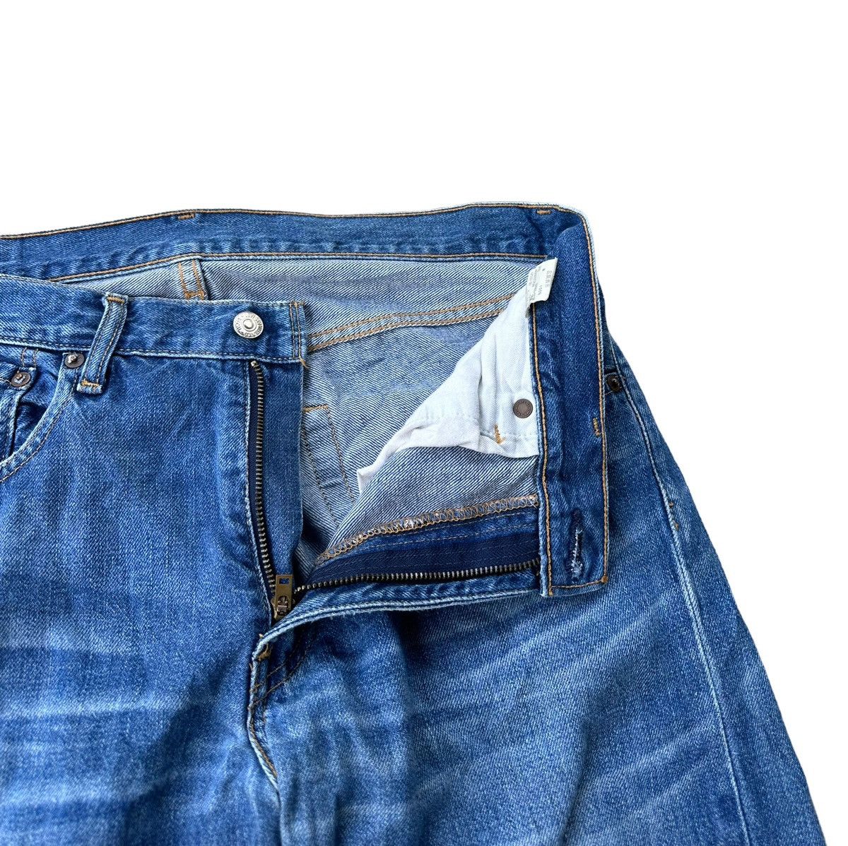 Levi's Levi’s 505 top button p85 denim jeans Size US 34 / EU 50 - 5 Thumbnail