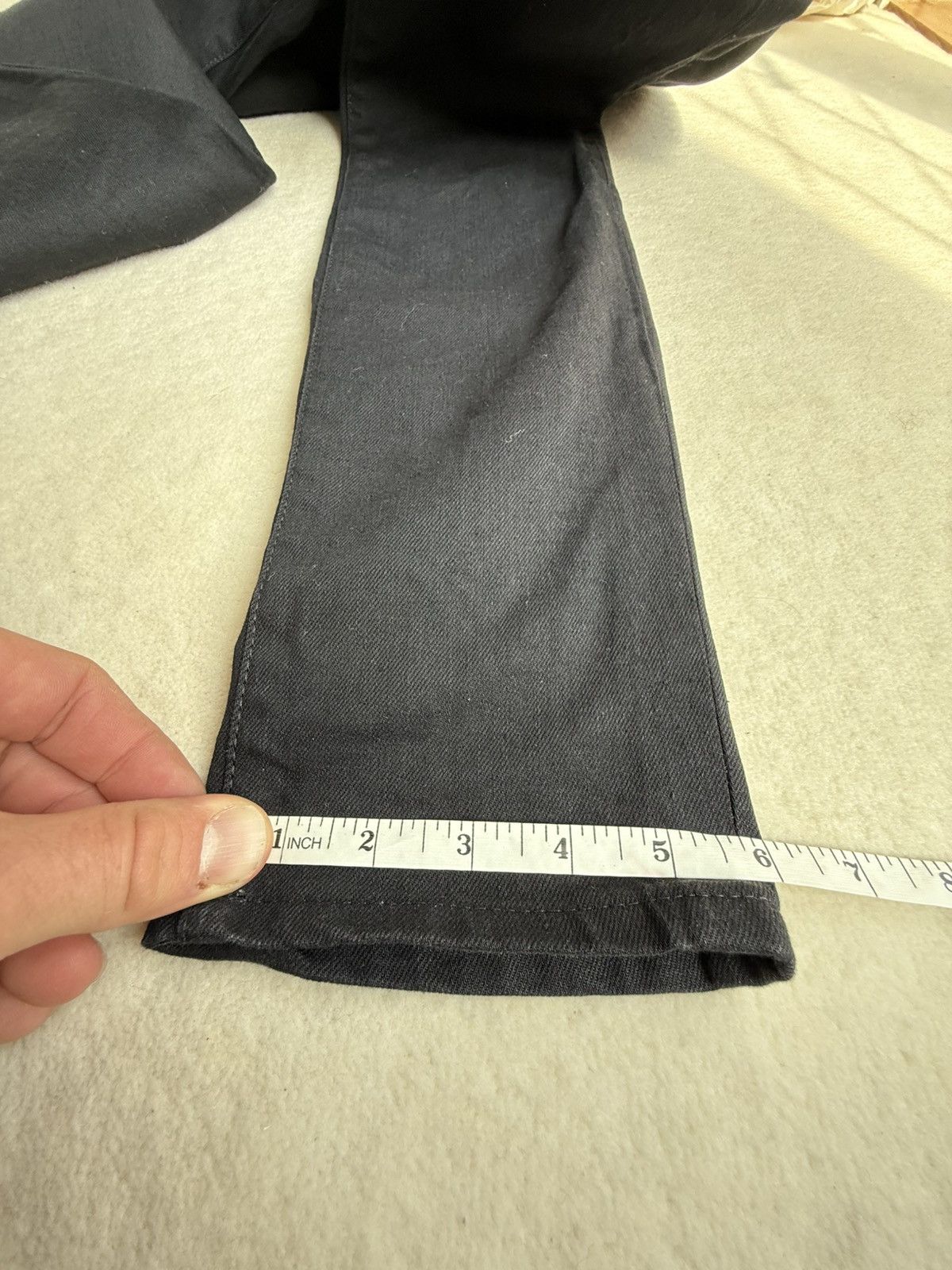 Saint Laurent Paris Saint Laurent D02 black slim skinny jeans 31 Size US 31 - 6 Thumbnail