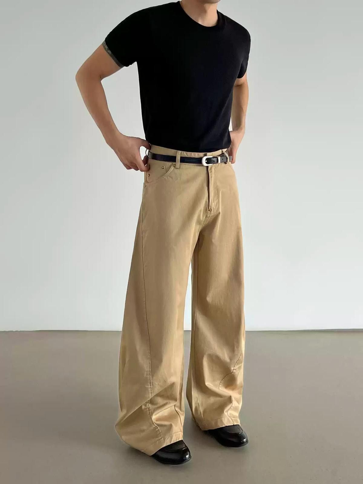 Vintage Wide-Leg Loose Cargo Pants Size US 32 / EU 48 - 2 Thumbnail