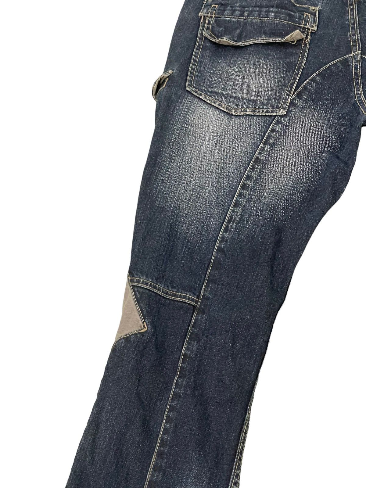 PPFM Slim Jeans PPFM Japan Multizipped Faded 8🟦4 Size US 32 / EU 48 - 14 Thumbnail