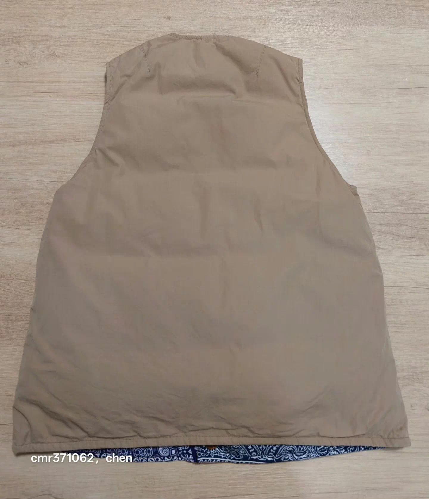 Visvim VISVIM 21 ICT KORA DOWN VEST 98NWT Beige 3 Bandana Size US L / EU 52-54 / 3 - 2 Thumbnail