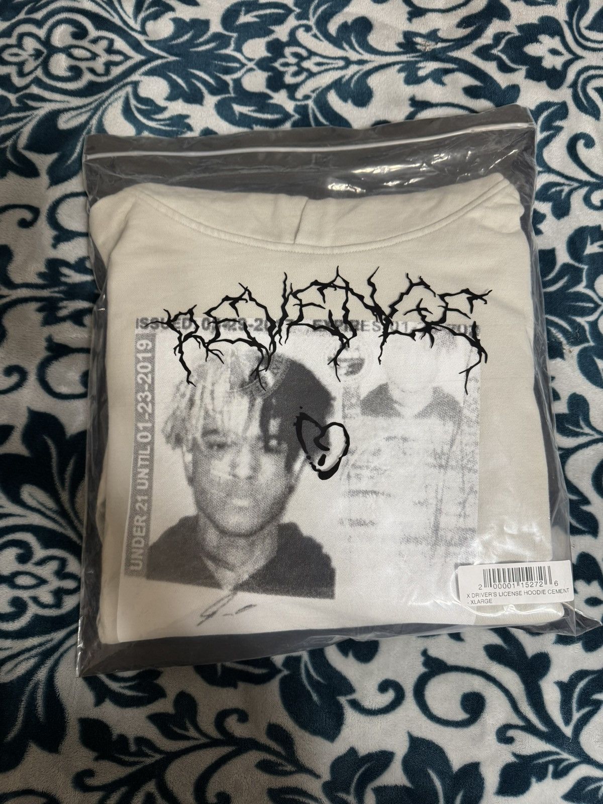 Revenge Revenge X Drivers License Hoodie Cememt Size US XL / EU 56 / 4 - 7 Thumbnail