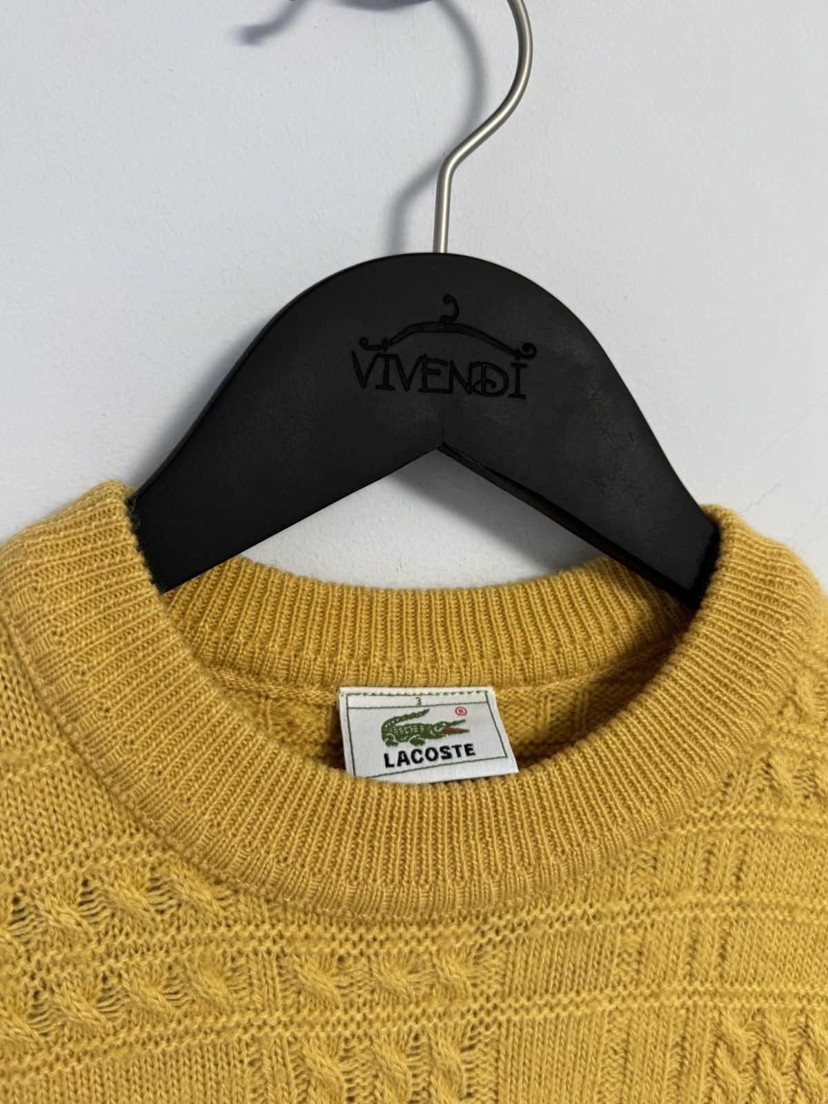 Lacoste 🐊Lacoste Vintage Y2K style knitted sweater Size S / US 4 / IT 40 - 8 Thumbnail