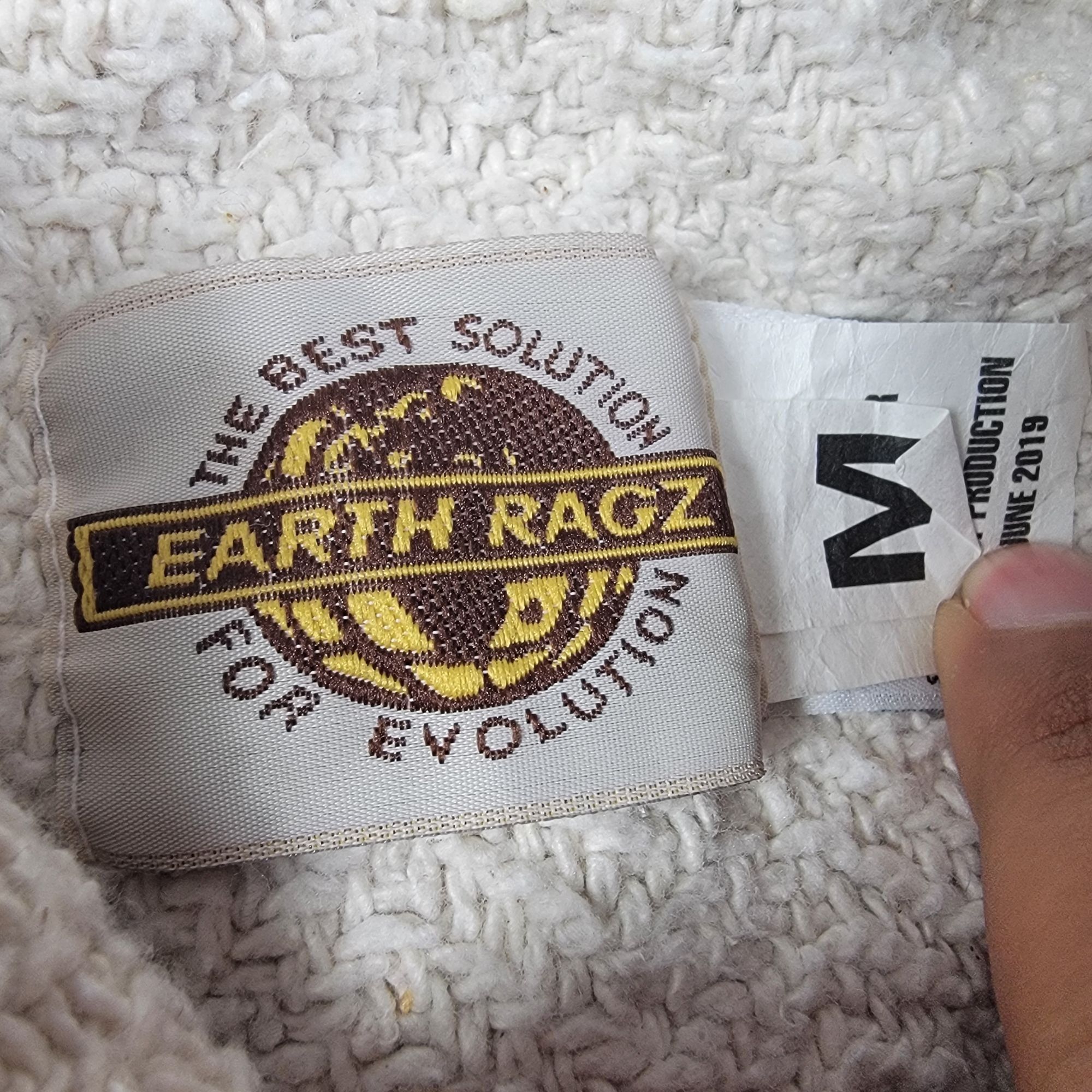 Earth Ragz Grateful Dead Swirling Bears Adults Medium White Natural Baj Size US M / EU 48-50 / 2 - 4 Thumbnail