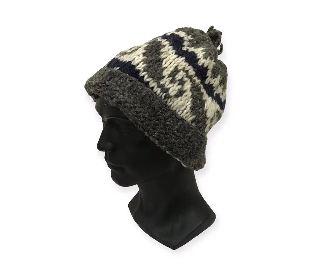 Japanese Brand × Kapital × Vintage Japanese Brand Knit Beanie Hat Size ONE SIZE - 1 Thumbnail