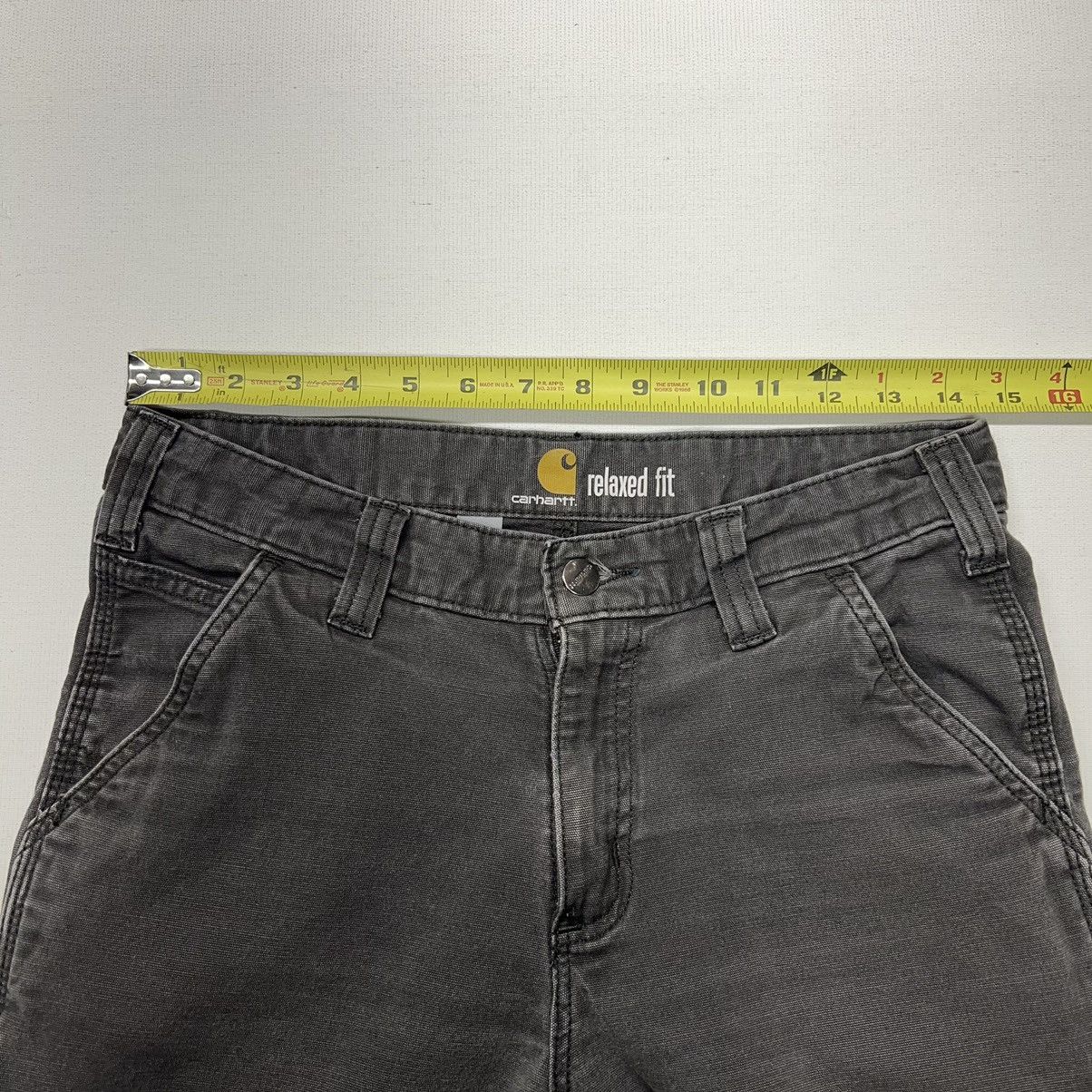 Carhartt Carhartt Pants Grey Relaxed Fit Carpenter Workwear Baggy Size US 30 / EU 46 - 19 Thumbnail