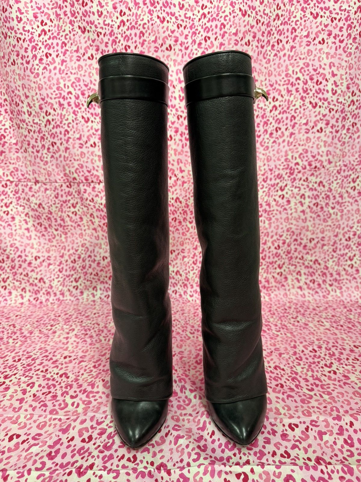 Givenchy 2010s Shark Lock Boots Size US 6 / IT 36 - 3 Thumbnail