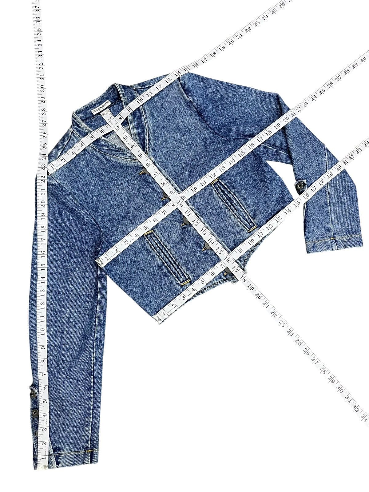 Guess Vtg 80s Guess Georges Marciano Denim Jacket Made in USA Sz S Size S / US 4 / IT 40 - 10 Thumbnail