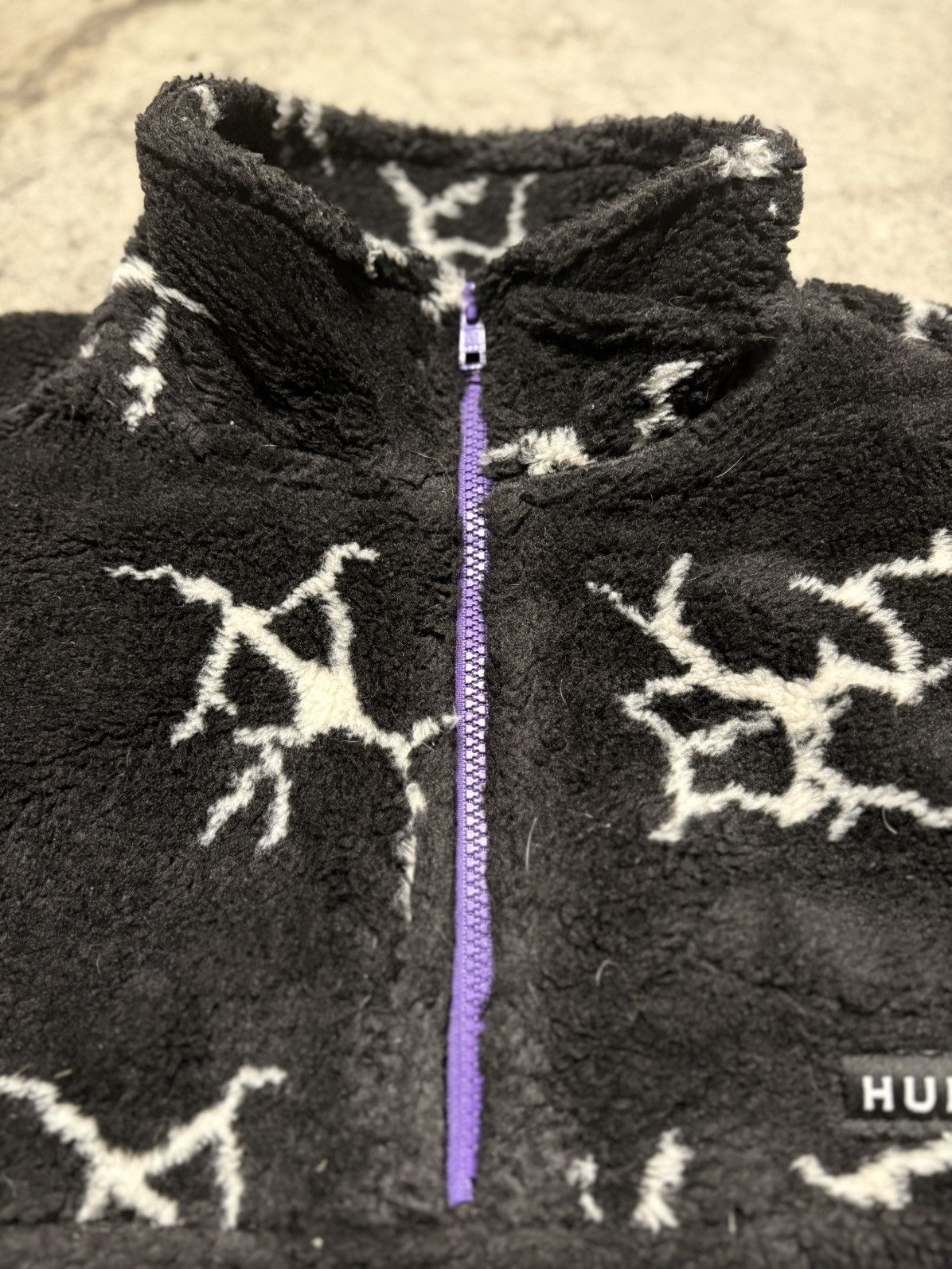 Huf HUF limited edition fleece quarter zip Size US M / EU 48-50 / 2 - 5 Thumbnail