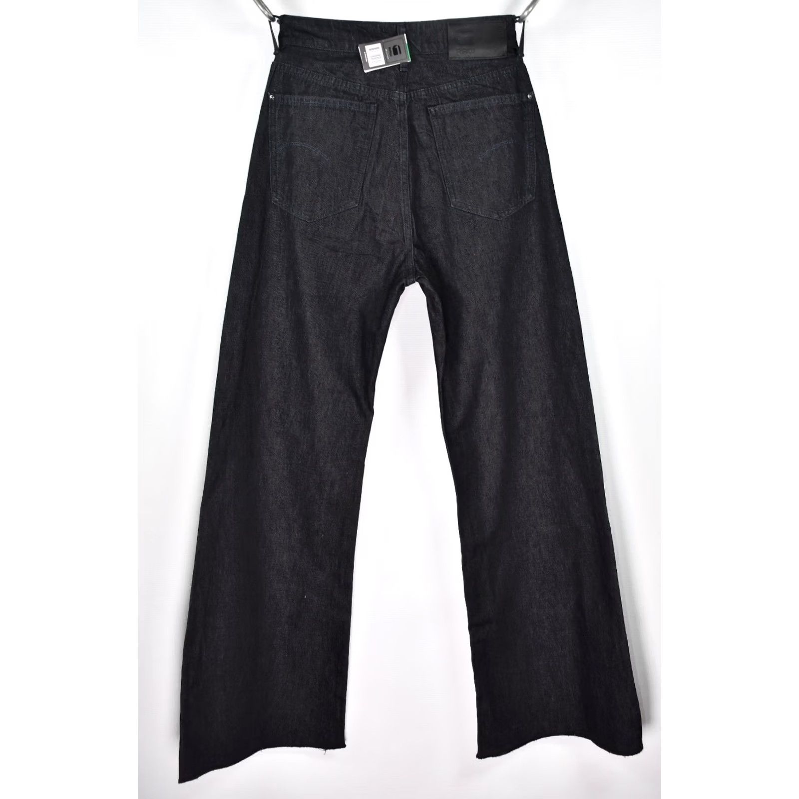 G-Star G-Star Raw Deck Ultra Wide Leg Jeans Black Womens Size 28/30 Denim Kara Size 28" / US 6 / IT 42 - 2 Thumbnail