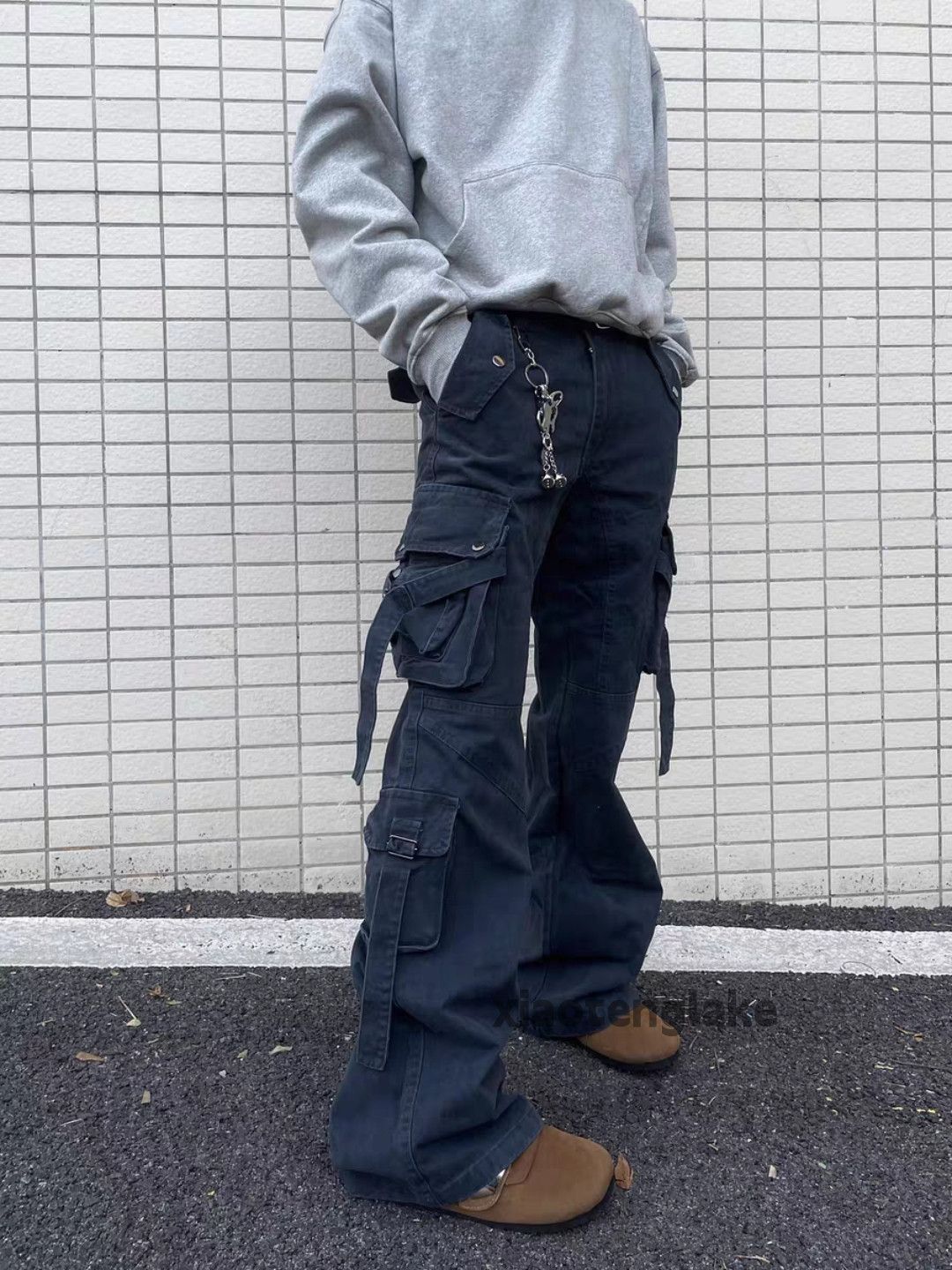 Designer × Japanese Brand × Vintage utility military outdoor punk grunge bootcut cargo pants Size US 30 / EU 46 - 8 Thumbnail