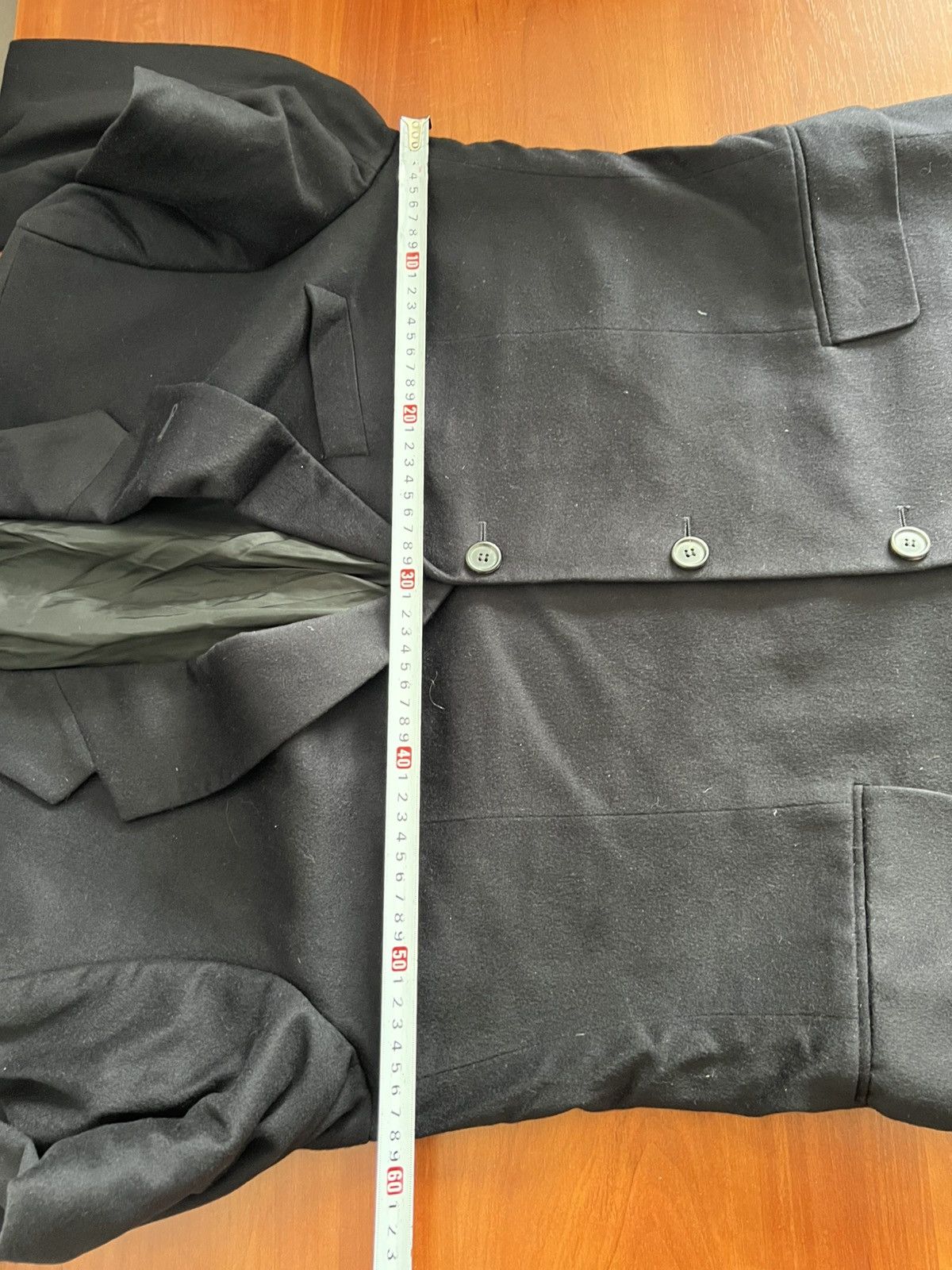 Loro Piana Vintage Hugo Boss by Loro Piana Wool Mens Blazer Jacket 52 Size 52L - 14 Thumbnail