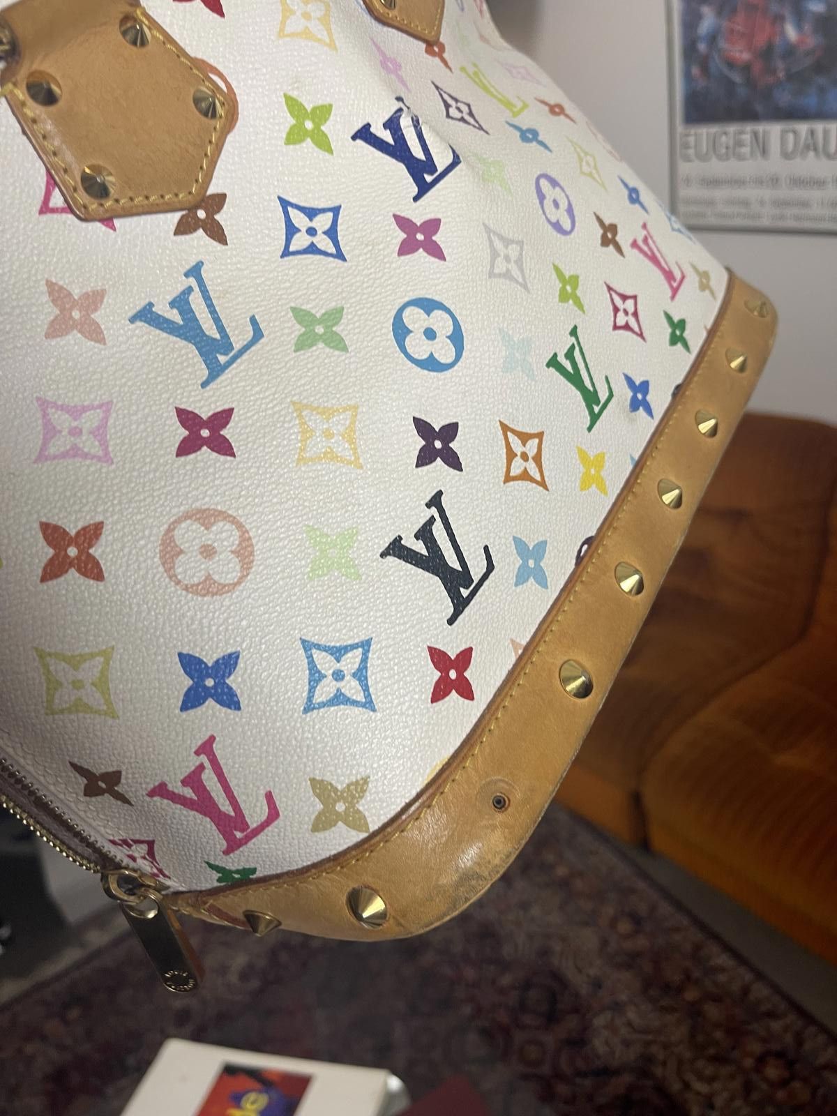 Louis Vuitton Louis Vuitton - Murakami Monogram Alma Handbag Size ONE SIZE - 9 Thumbnail