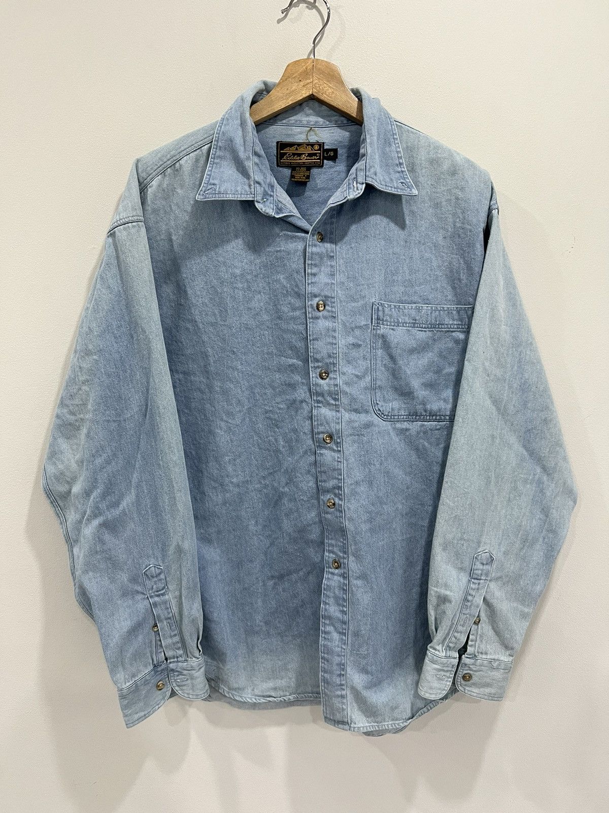 Eddie Bauer Vintage Eddie Bauer Button Up Shirt Size US L / EU 52-54 / 3 - 1 Thumbnail