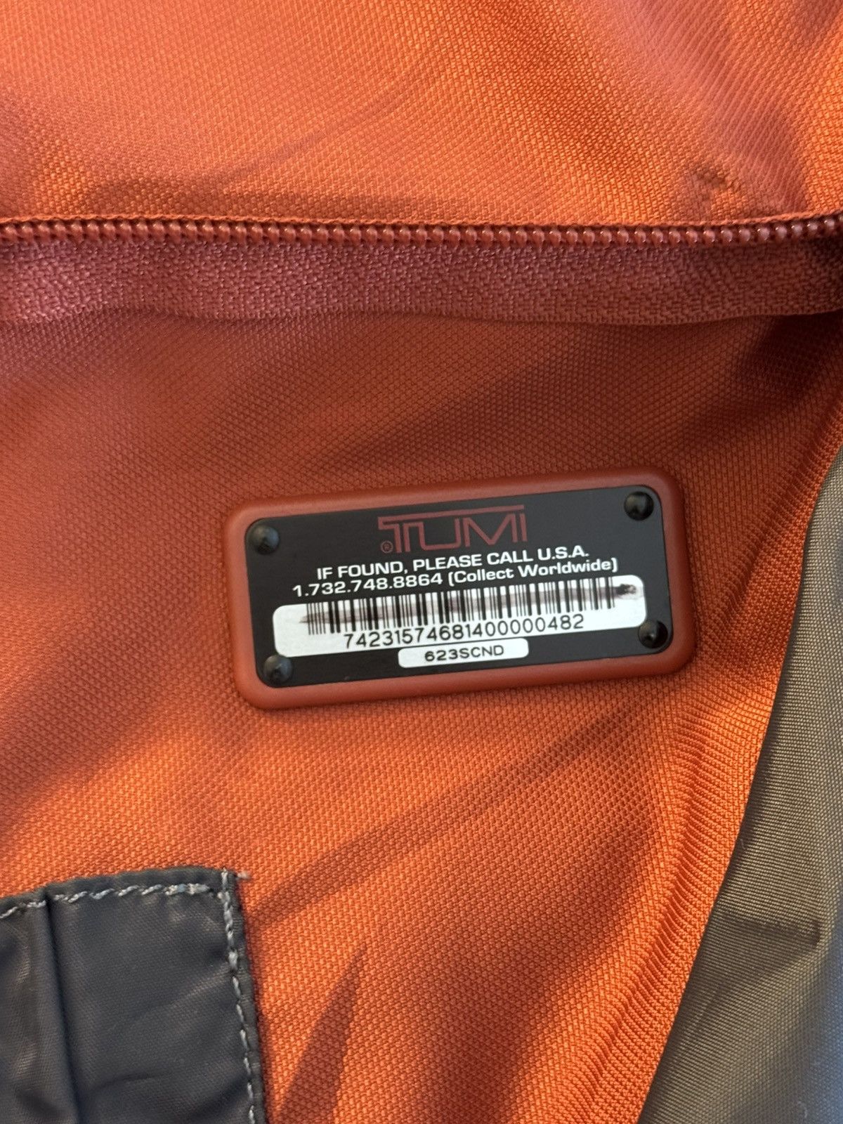 Tumi Tumi Burnt Orange Travellers Jacket Size US S / EU 44-46 / 1 - 6 Thumbnail