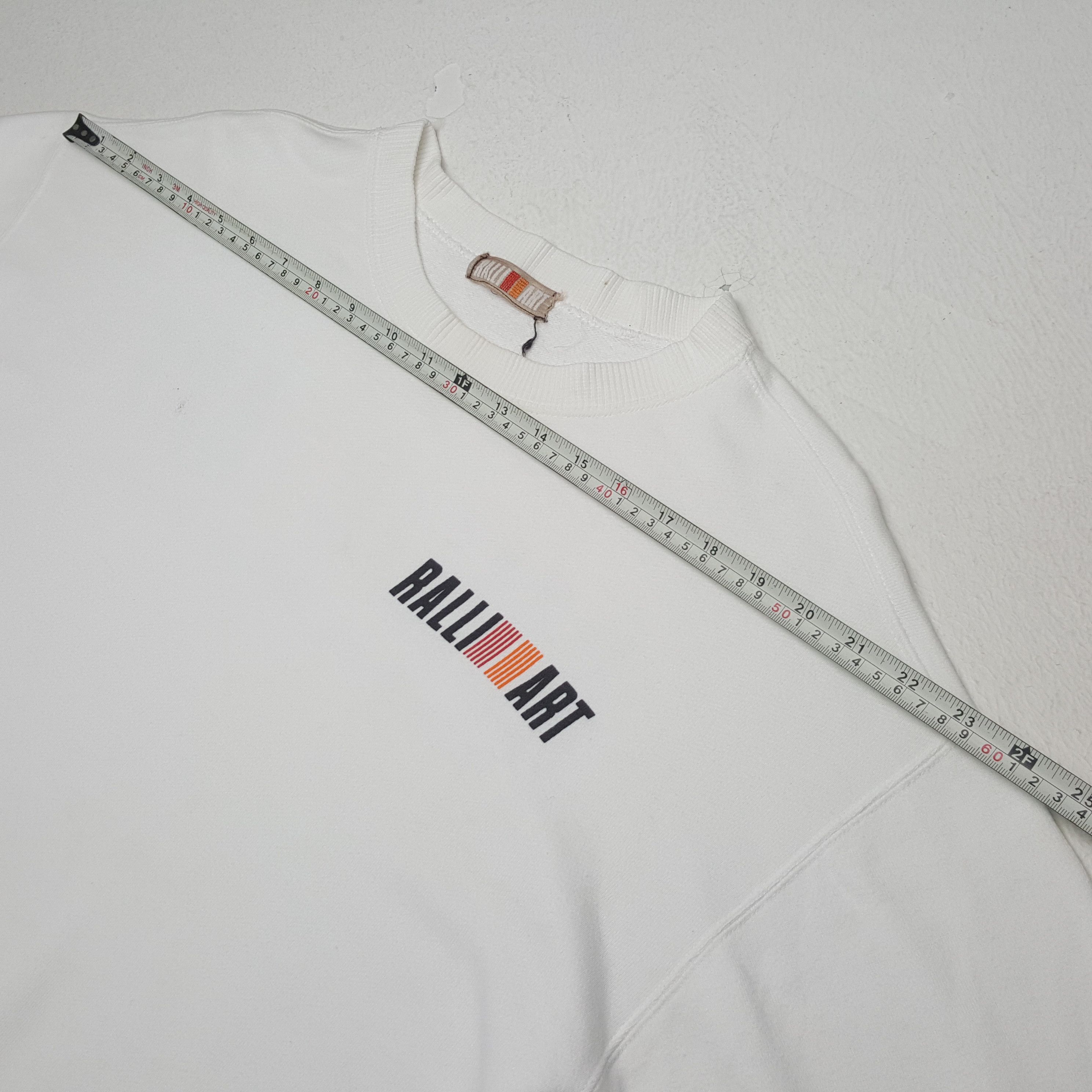 Japanese Brand × Vintage MITSUBISHI RALLI ART Japanese Motorsports Sweatshirt Size US L / EU 52-54 / 3 - 5 Thumbnail
